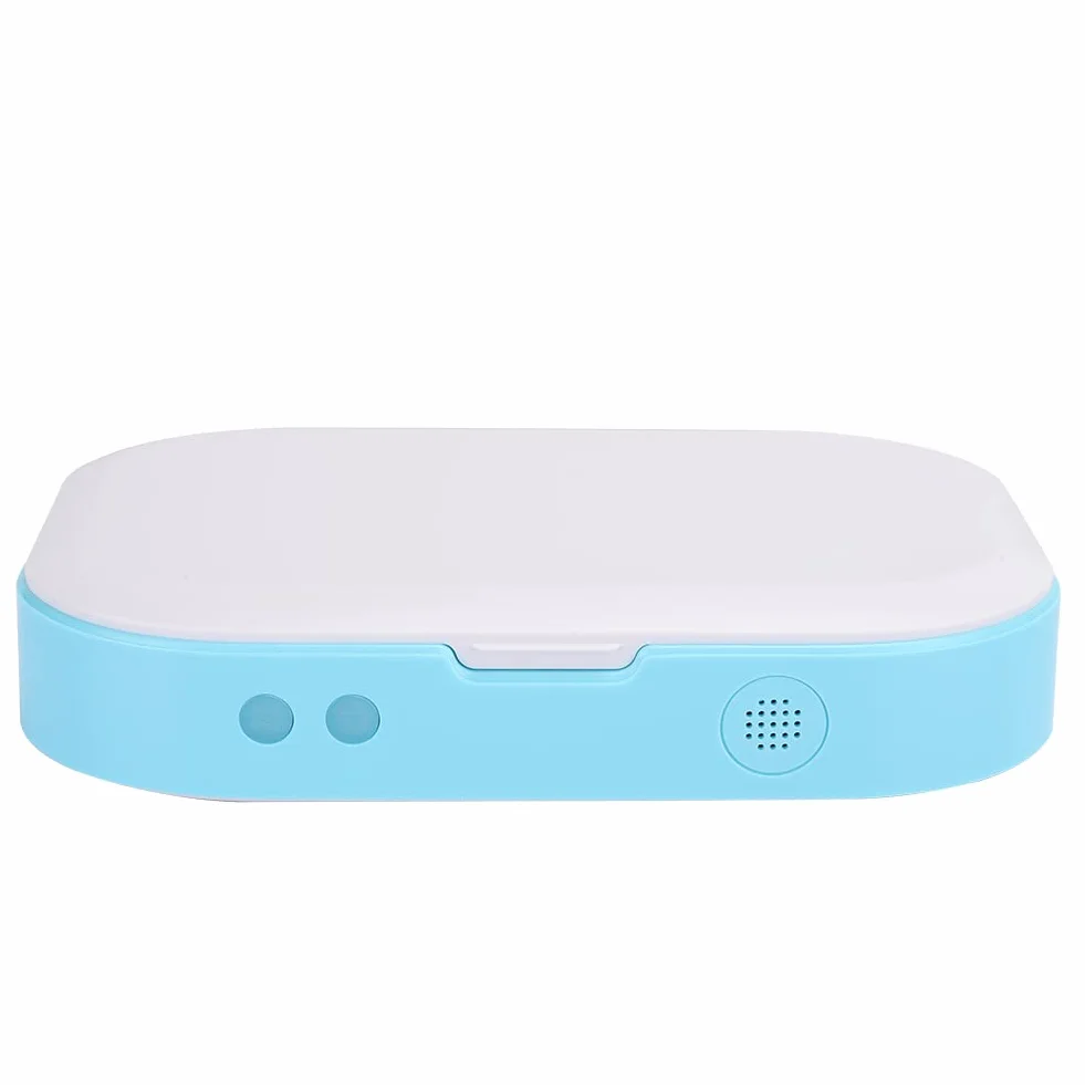 Boîte Ultraviolette, Outil de Nettoyage de Téléphone Portable, Boîte de Nettoyage Durable et Durable, Brosse à Dents pour Téléphones Mobiles