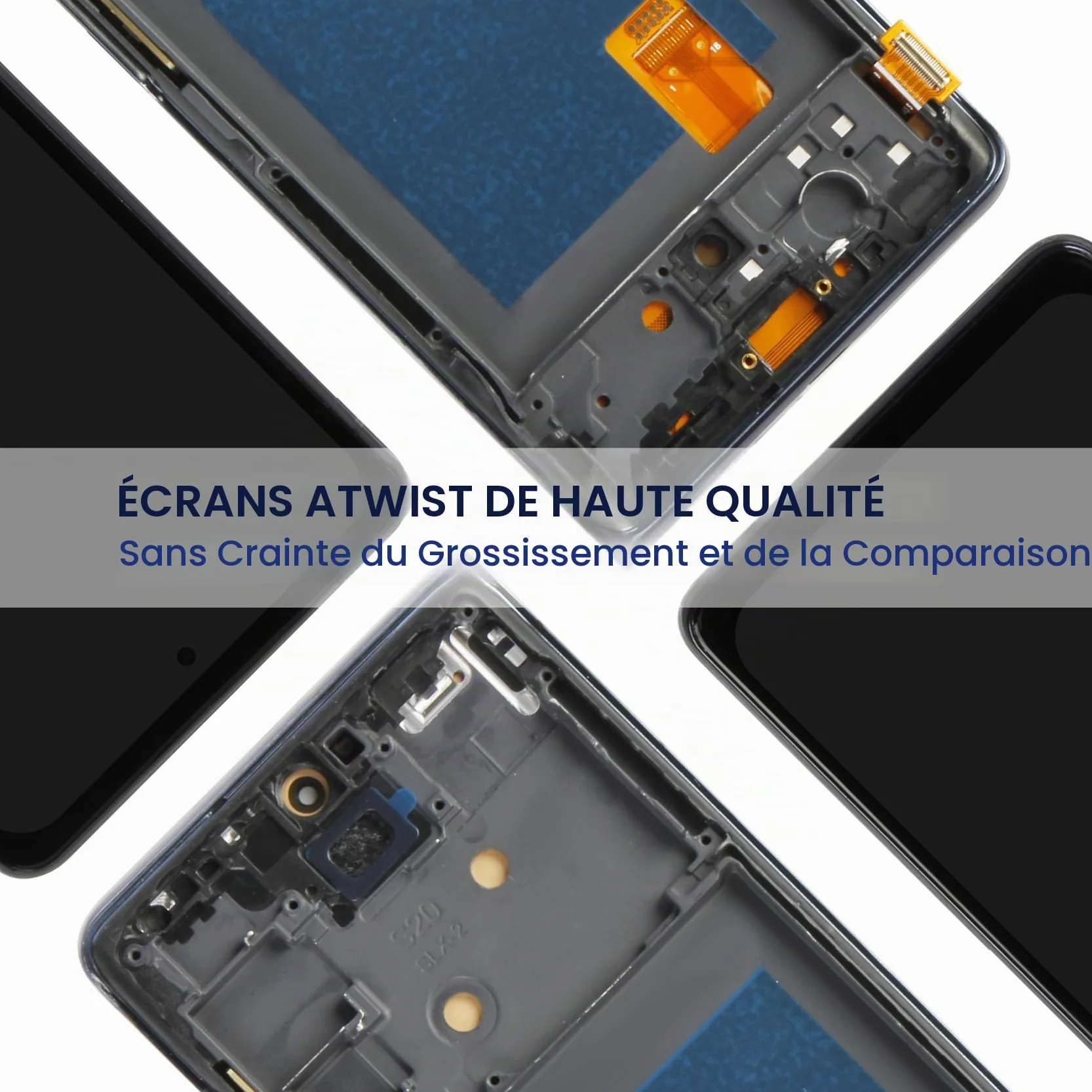 OLED Écran pour Samsung Galaxy S20 FE 4G/5G - pour Samsung Galaxy S20 FE 4G LCD Numériseur pour Galaxy S20 FE 5G LCD Écran Tactile Digitizer Verre Assemblé SM-G781B SM-G781U (Noir avec Cadre)