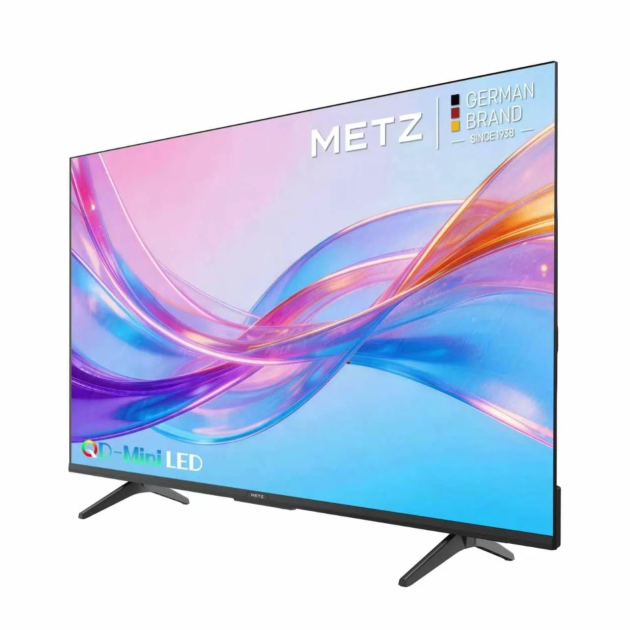 Metz Mini LED TV 60 Pouces 4K, QLED, Television Google TV Local Dimming Dolby Atmos Dolby Vision MEMC HDR 10+ Bluetooth Eye Care HDMI Tuner DVB-T/T2/C/S/S2 CI+ (MNH7000Z, 2026 Nouveau Modèle)
