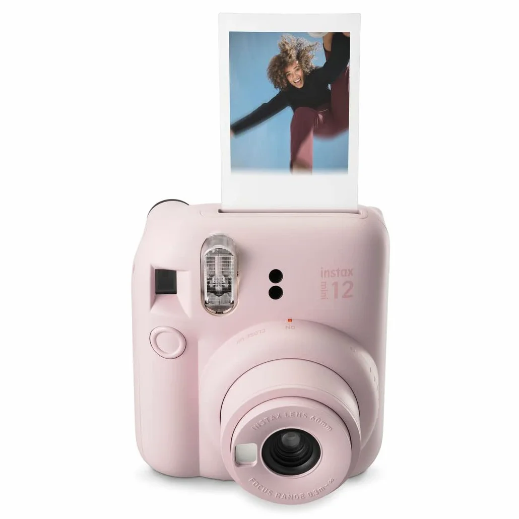 Fujifilm Instax Mini 12 Appareil Photo instantané avec Pack de 40 Films Rose Fleur