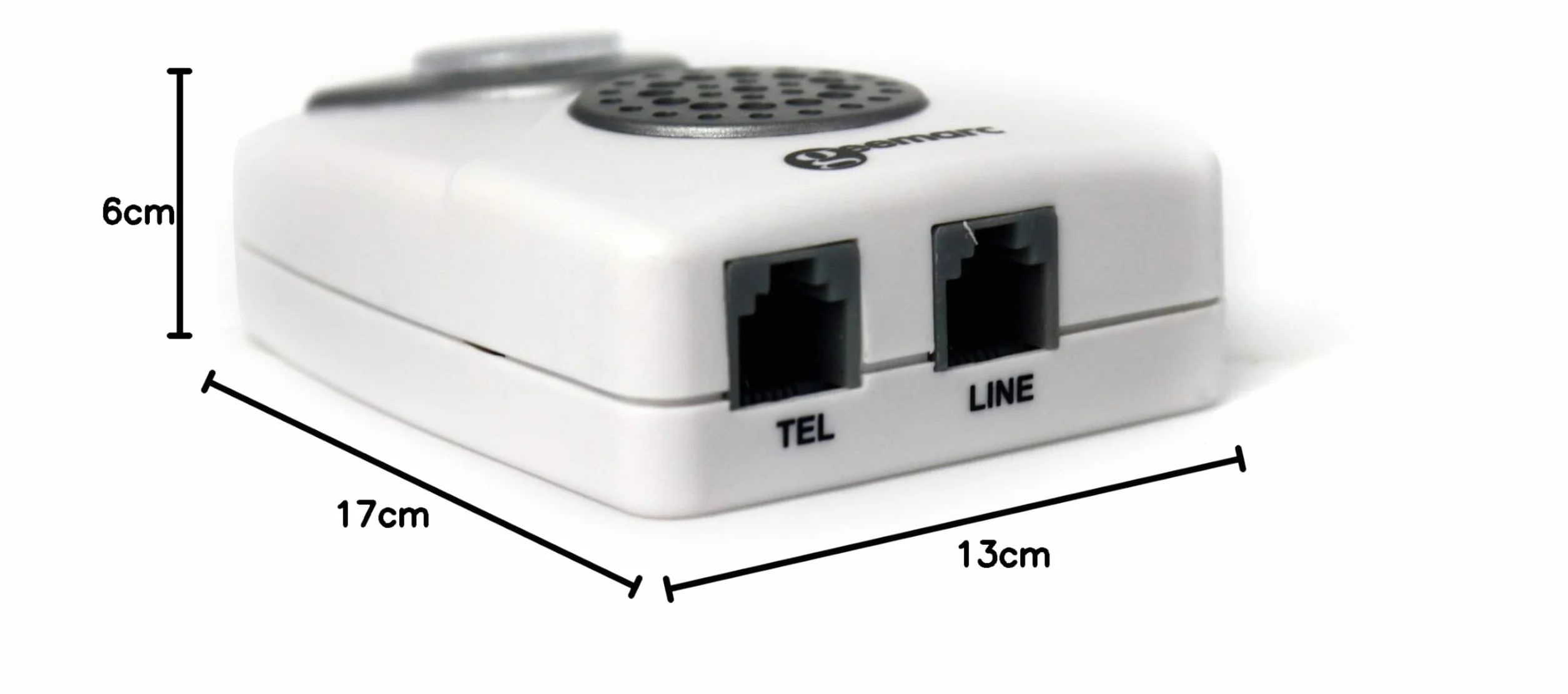 Geemarc CL11 Amplificateur de sonnerie de téléphone blanc