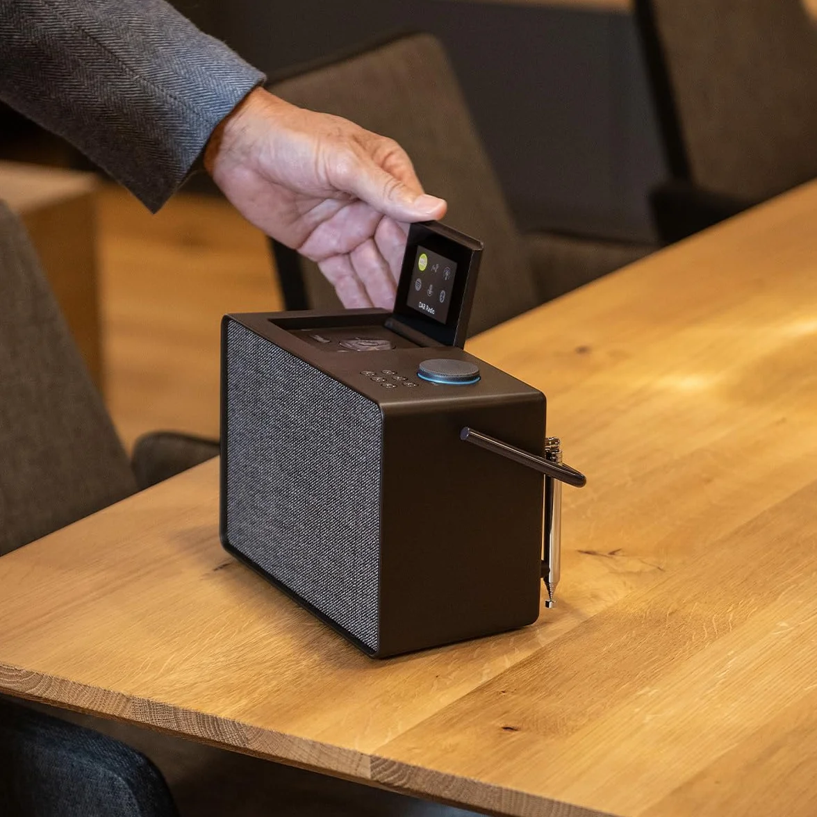 Pure Evoke Play Système de Musique Polyvalent Radio DAB+/FM, Internet, Spotify Connect, Bluetooth 40 W Coffee Black