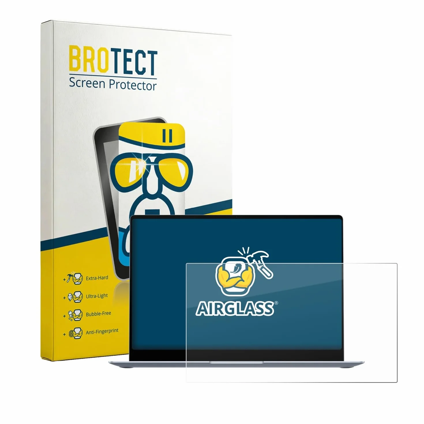 brotect Protection Écran Verre pour Samsung Galaxy Book4 Edge 15.6" Film Protecteur Vitre 9H [Anti-Rayures, Transparent]
