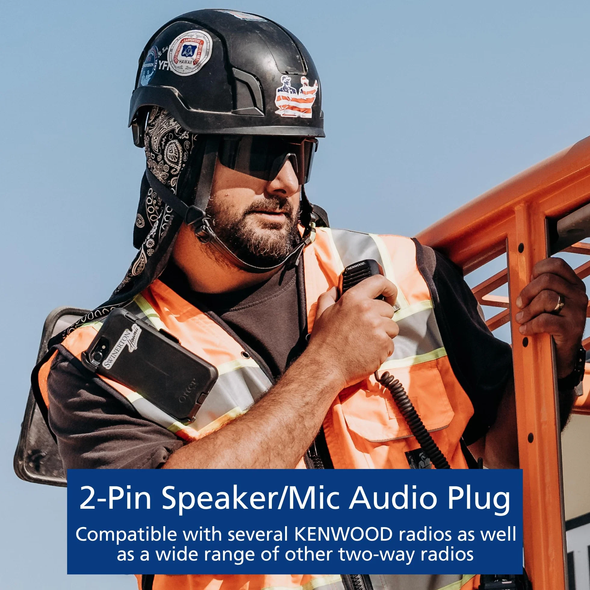 KENWOOD JVC KMC-45W Microphone et Haut-Parleur