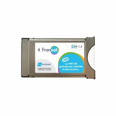 Pack de 2X MODULES PCMCIA FRANSAT CI+ Dernière Version 1.3 Carte PC7 Récepteur TV