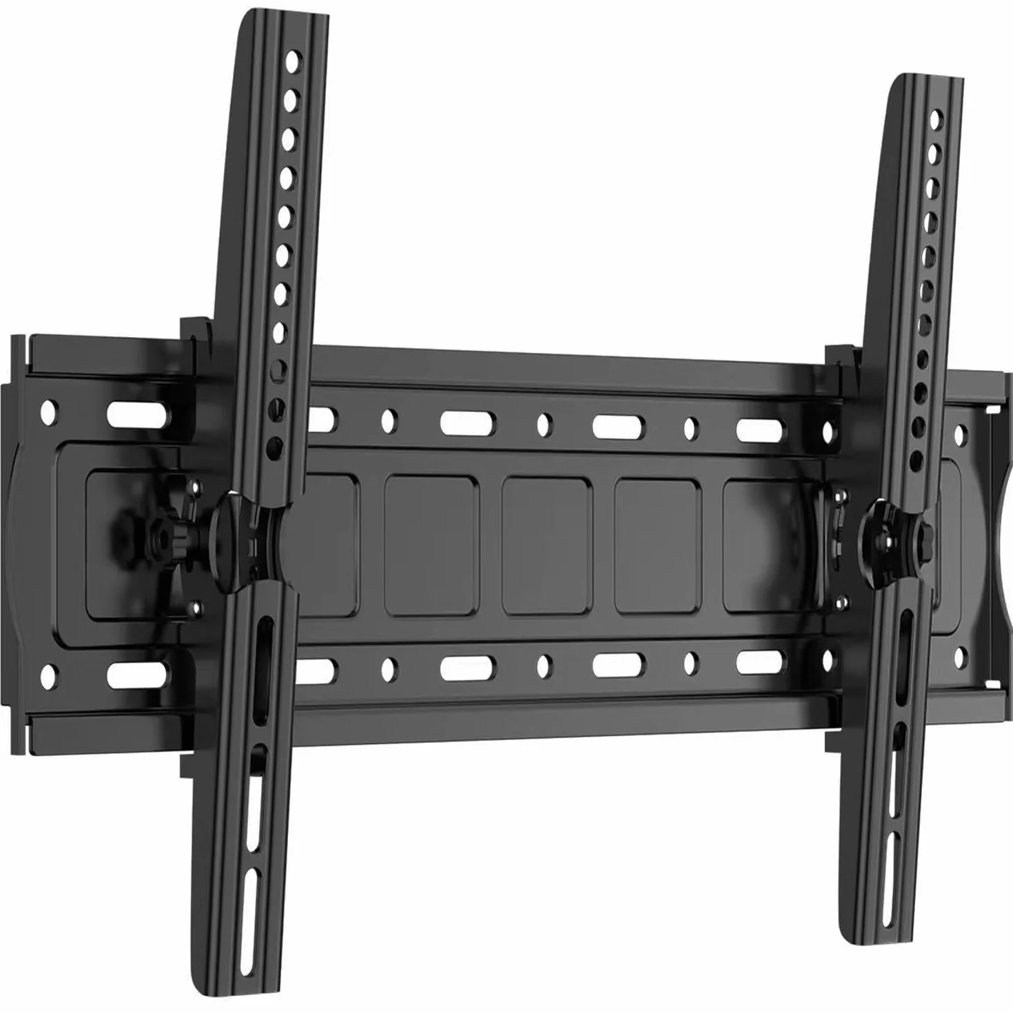 Support Mural TV pour téléviseurs de 32 à 75 Pouces, réglage de l'inclinaison vers Le Haut et vers Le Bas, VESA Max 600x400 mm Charge 70 kg, 40 43 50 55 60 65 Pouces Rack Mural pour TV