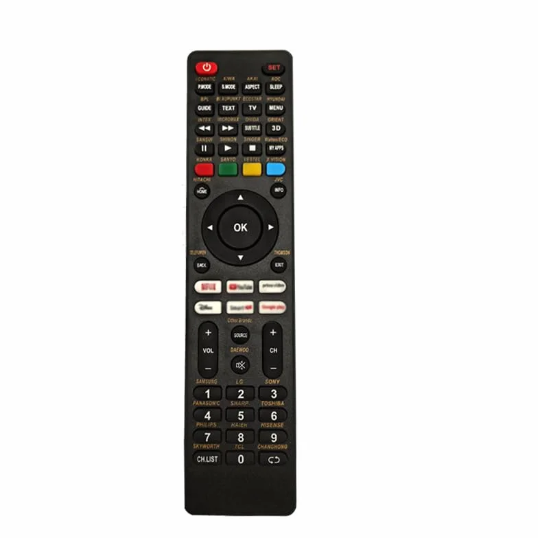 Telecommande Universelle TV pour Samsung LG Sony Panasonic Hisense TCL Smart TV LED LCD HDTV