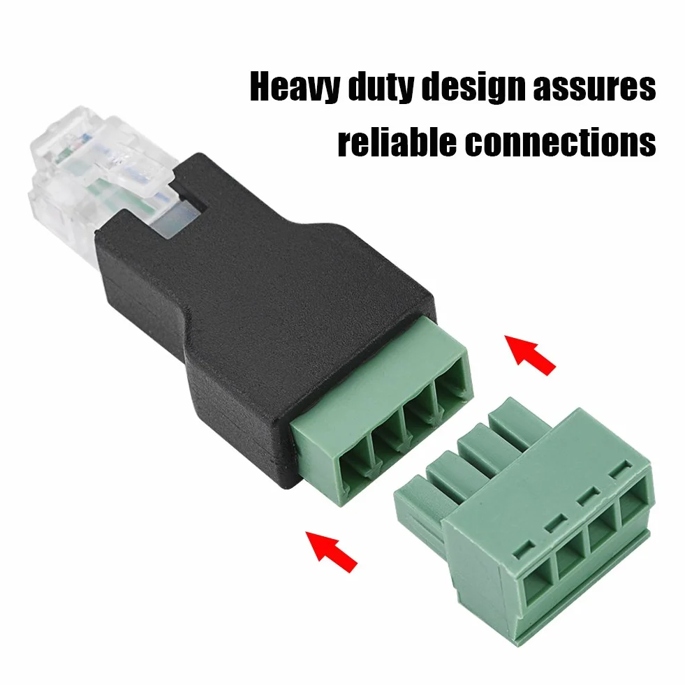 Répartiteur RJ11 6P4C vers 4 broches - Transmission stable du signal pour les connexions téléphoniques