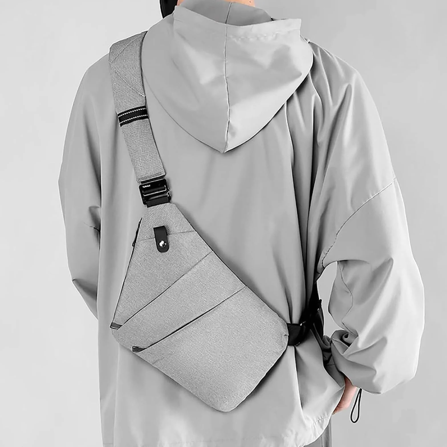 Sacs à bandoulière antivol en Nylon pour Homme Femme Voyage Cyclisme Randonnée
