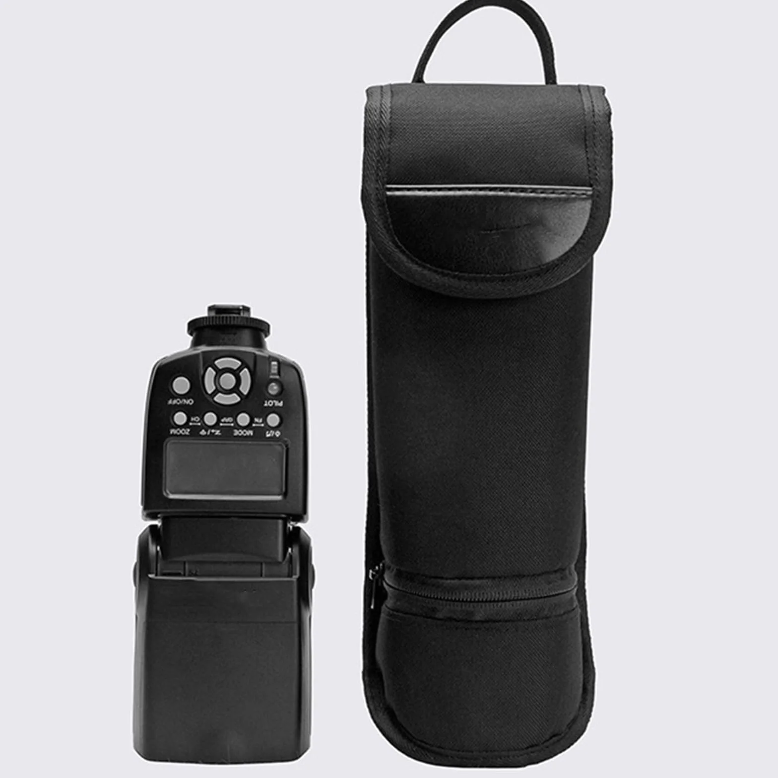 LUOFENG Pochette de rangement pour flash portable - Étanche - Double compartiment
