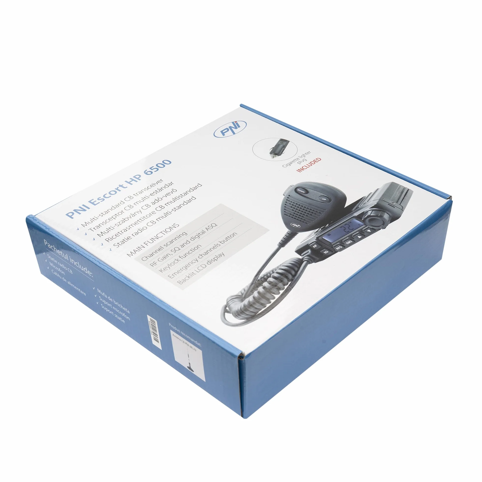 Radio CB PNI Escorte HP 6500 4W 12V RF Gain