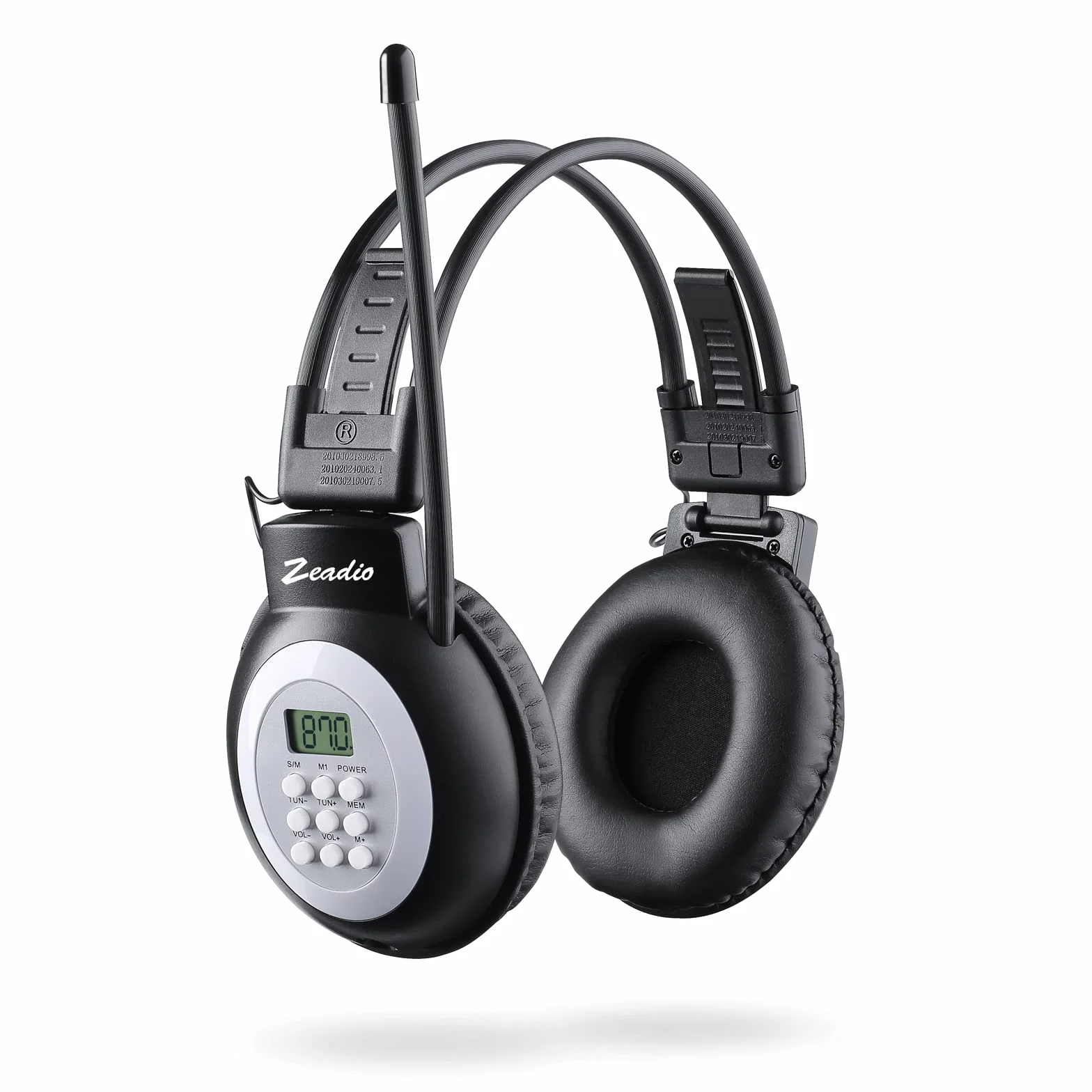 Zeadio Casque Radio FM Portable Stéréo Récepteur pour Marche Jogging Travail