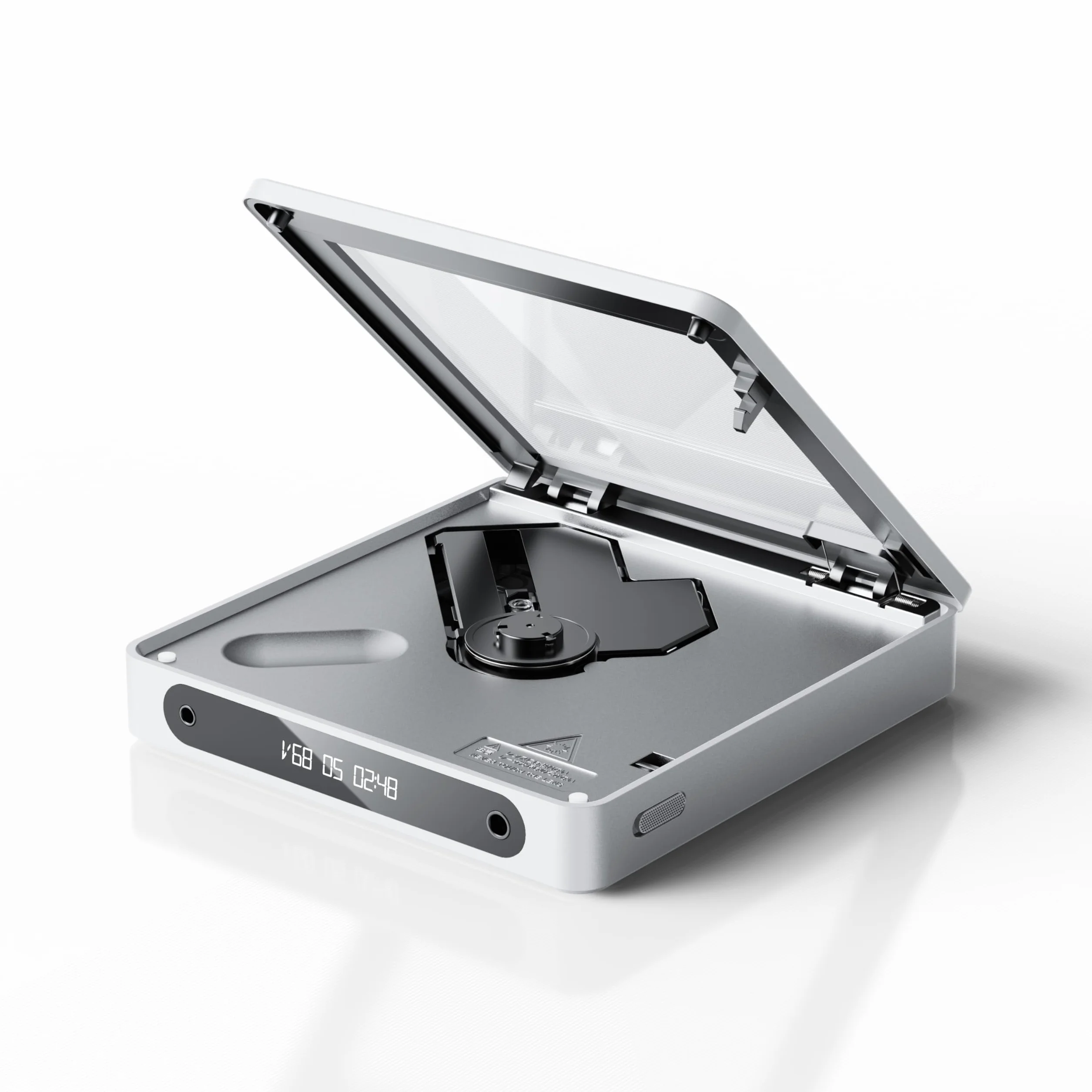 FiiO DM13 Lecteur CD stéréo Portable Multifonction avec Batterie Longue durée, Prend en Charge la déchirure USB, Sorties optiques/coaxiales/3,5 mm/4,4 mm (Bluetooth Transparent)