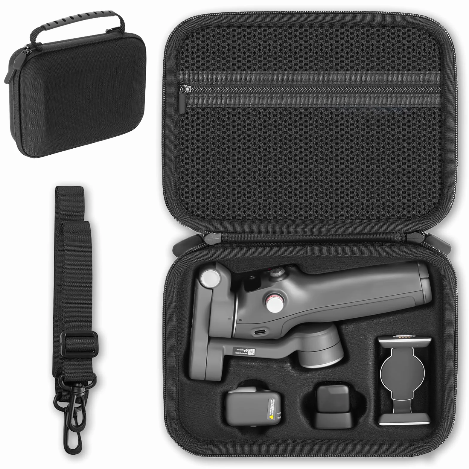 Étui Sac pour DJI Osmo Mobile 7P/8, Sac de Rangement Portable Compact pour DJI Osmo Mobile 7/7P/8 Vlog Combo