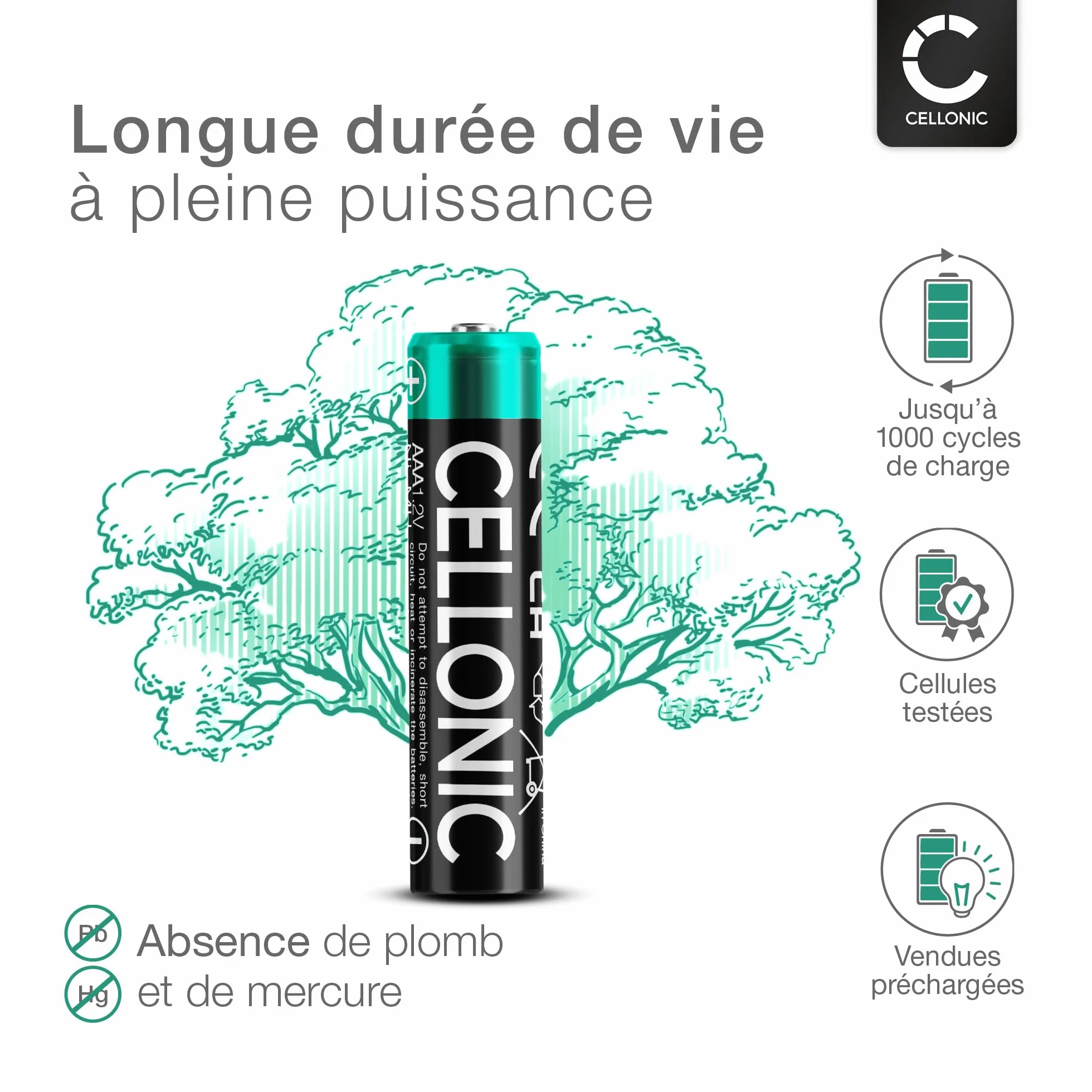 Gigaset CELLONIC 4X Batterie sans Fil 1000mAh 1.2V Compatible CL660HX E290 A415