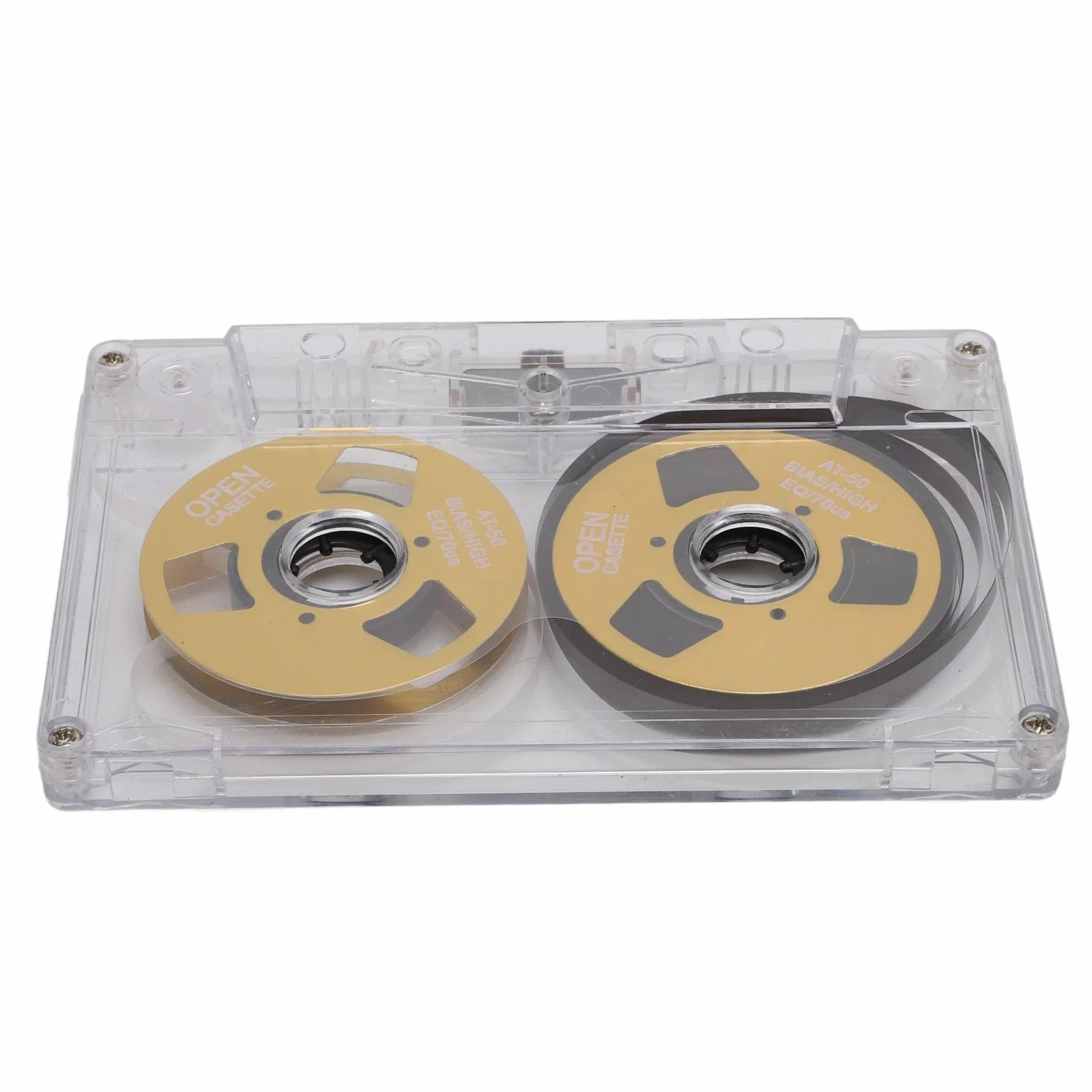 Cassette Audio Vierge Professionnelle 50 Minutes Bobine Compacte pour Enregistrement