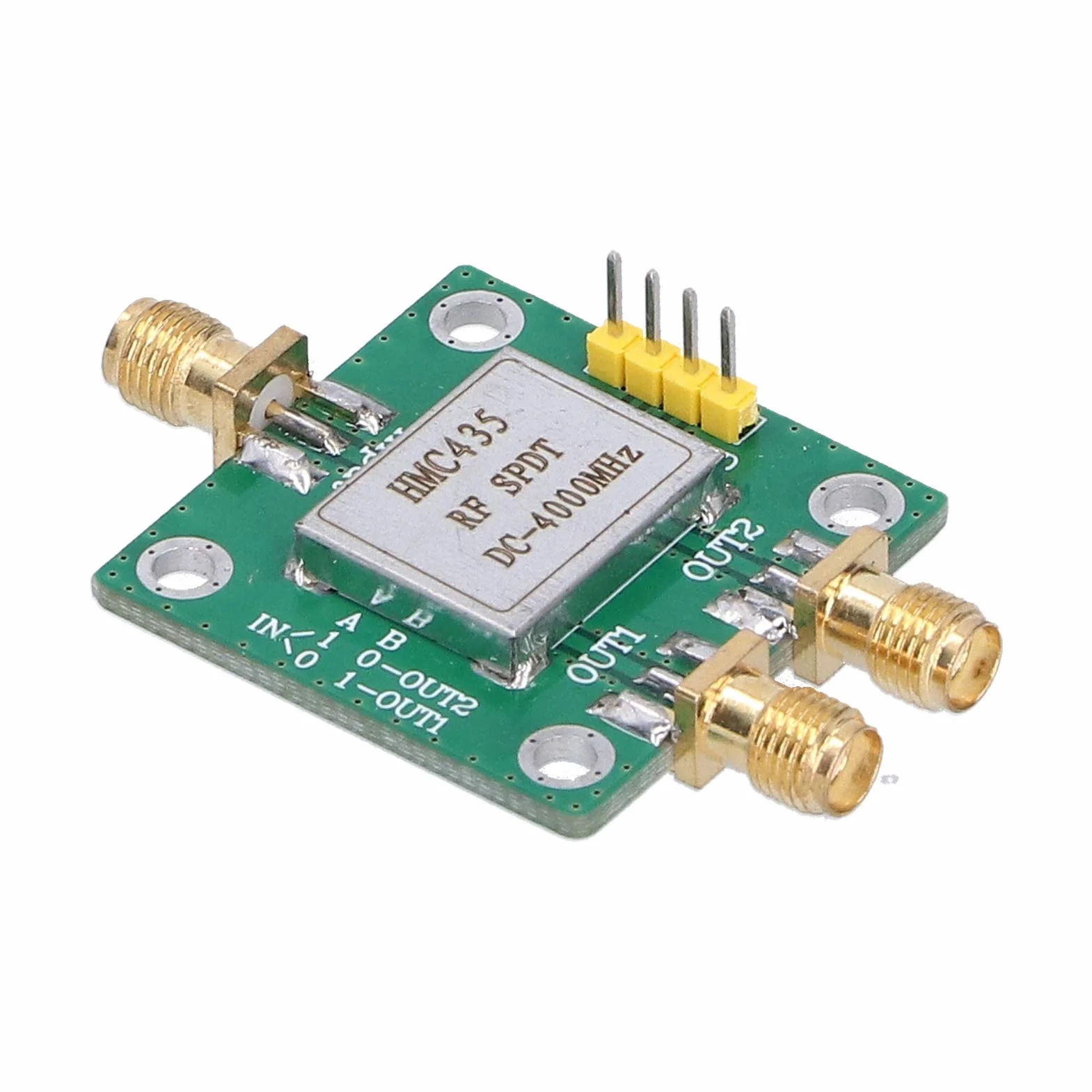 Source de signal RF, commutateur de module de générateur de signal portatif HMC435 F pour une dissipation thermique rapide