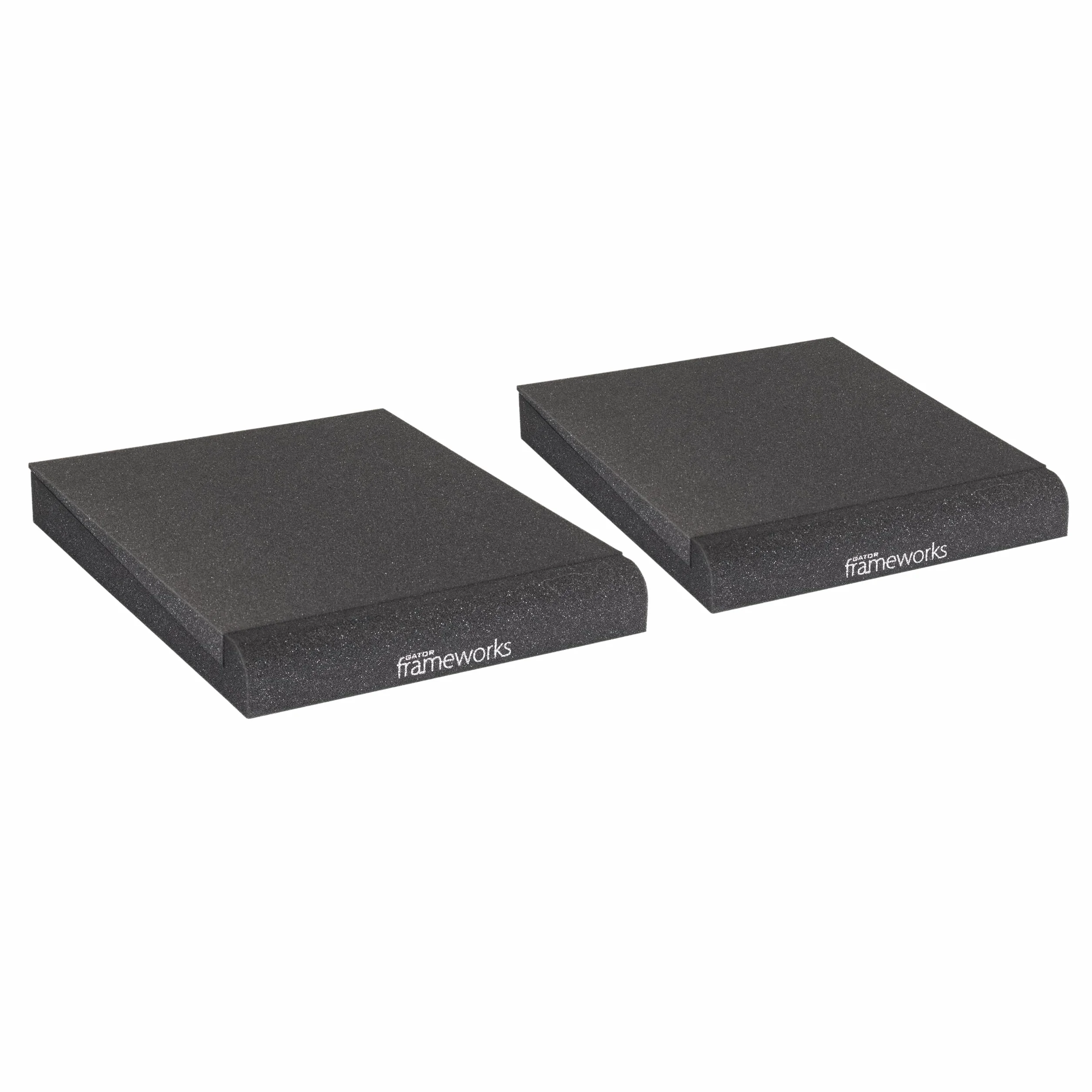 Gator Frameworks Patins isolants en Mousse Acoustique pour moniteurs de Studio de Taille Moyenne, conçu pour Supports d'enceintes/Ordinateur; Lot de 2 (GFW-ISOPAD-MD)