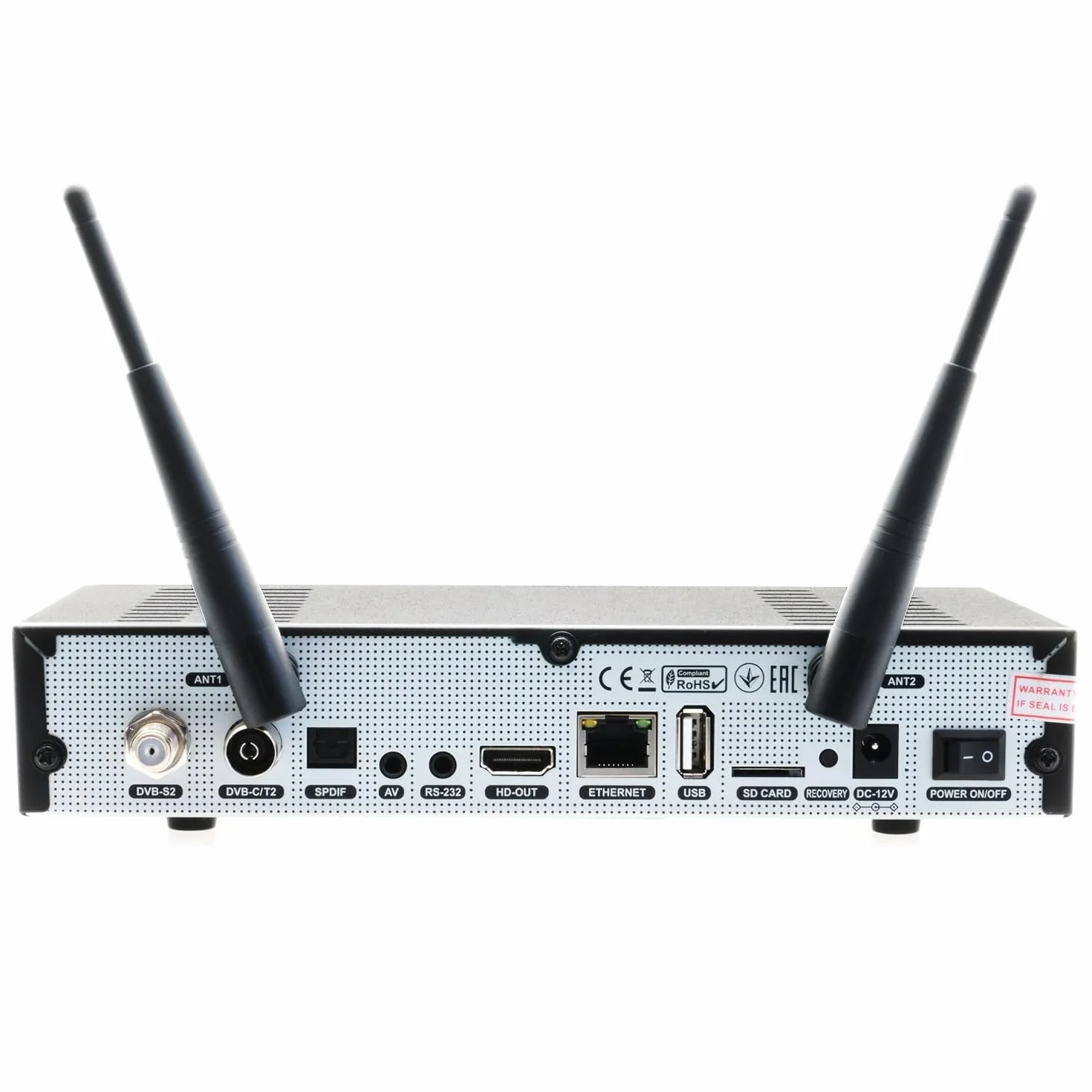 OCTAGON SF8008 UHD 4K Récepteur Combo câble Satellite & récepteur DVB-T2, E2 Linux & Define OS, DVB-S2X & T2C, avec Fonction d'enregistrement PVR, Gigabit LAN, Lecteur de Cartes, Satellite to IP,