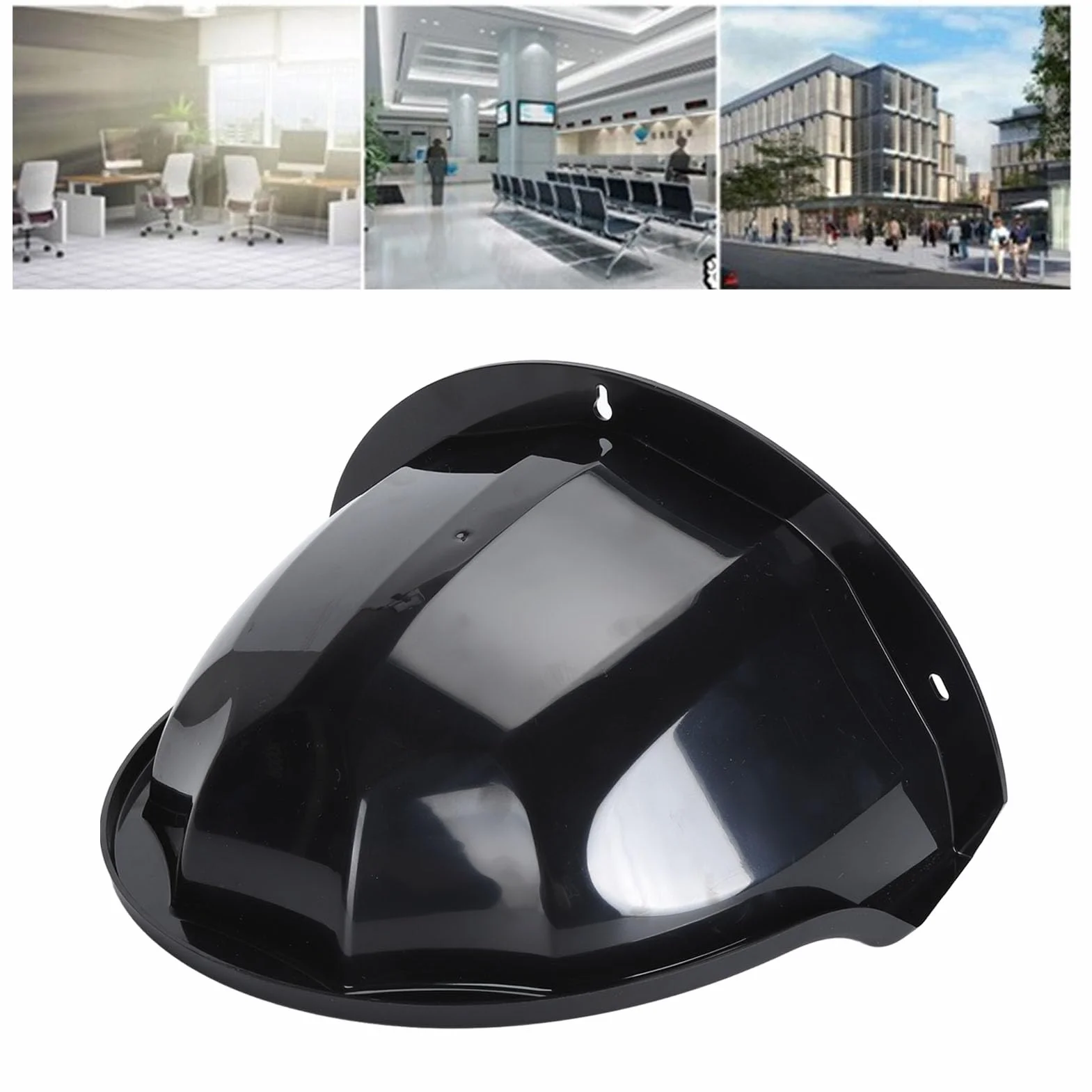 Dpofirs Bouclier de Protection pour Caméra de sécurité, 28 X 21 X 15 Cm, Protection Universelle Contre la Pluie et Le pour Caméra de sécurité de Type Dôme, Caméra de Surveillance