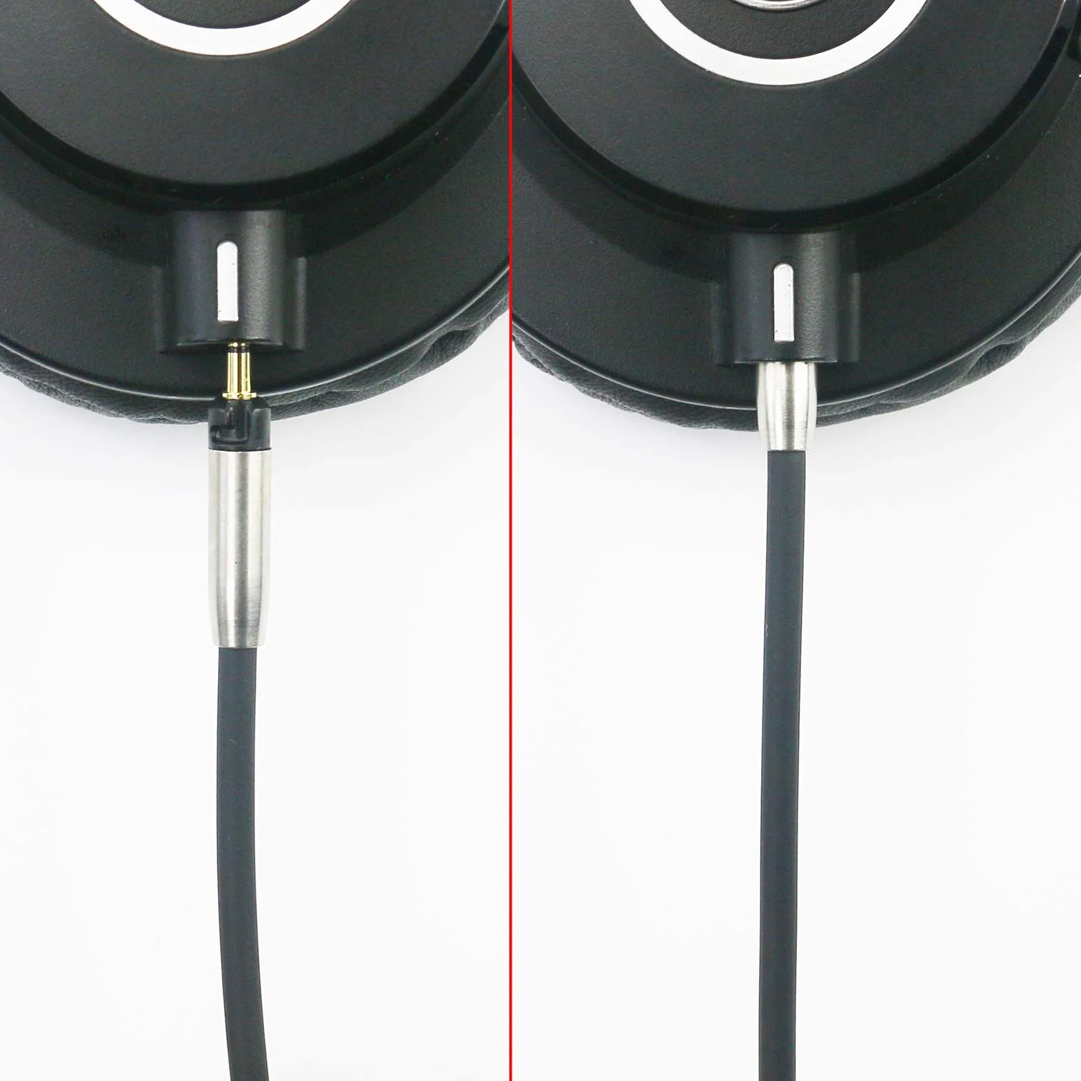 Câble audio de rechange 1,5 m pour Audio Technica ATH-M50x ATH-M40x ATH-M70x