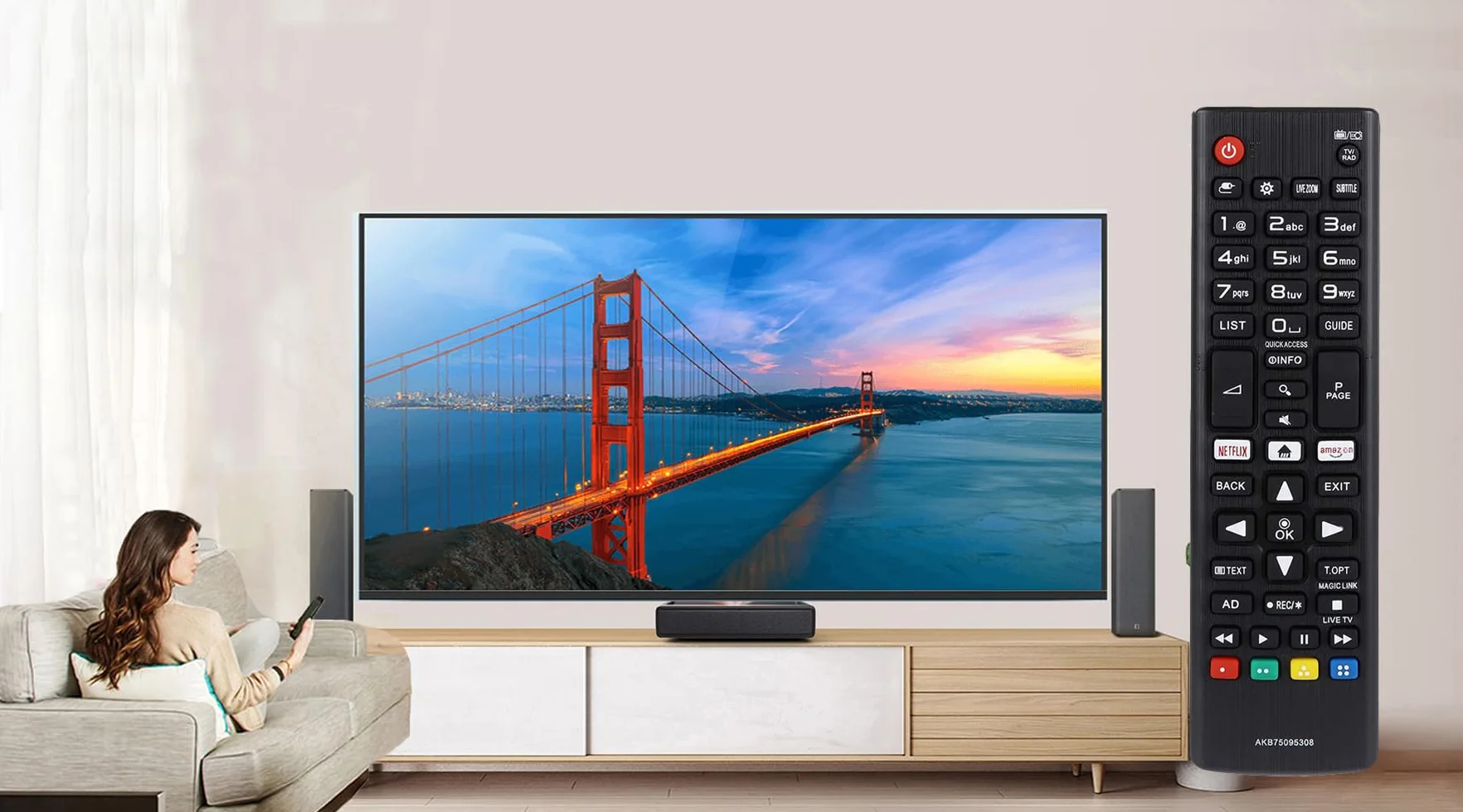 Remplacement telecommande LG pour telecommande Universelle LG Smart TV