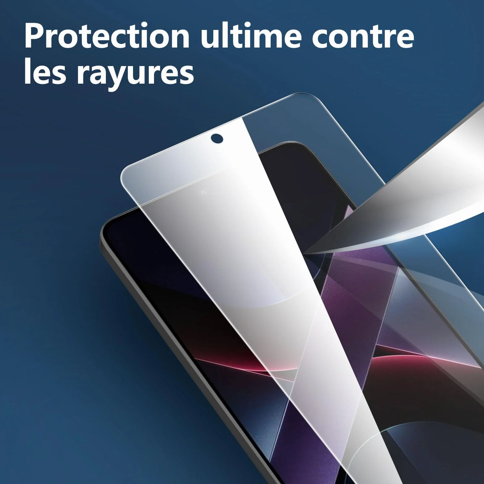 NEW'C Lot de 3, Verre Trempé pour Xiaomi POCO X7 Pro, Xiaomi Redmi Note 14S Film en Protection écran efficace contre les Rayures - sans Bulles - Ultra Résistant - Dureté 9H Glass