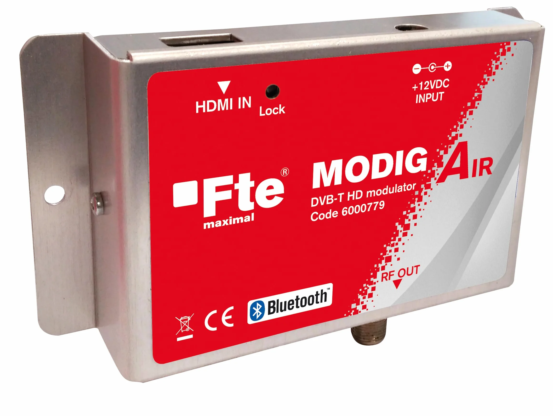 MODIG Air modulateur A/V vers Digital terrestre (DVB-T) Full HD 1080 avec Une entrée HDMI et Une Sortie RF gérée par Bluetooth Via Une Application