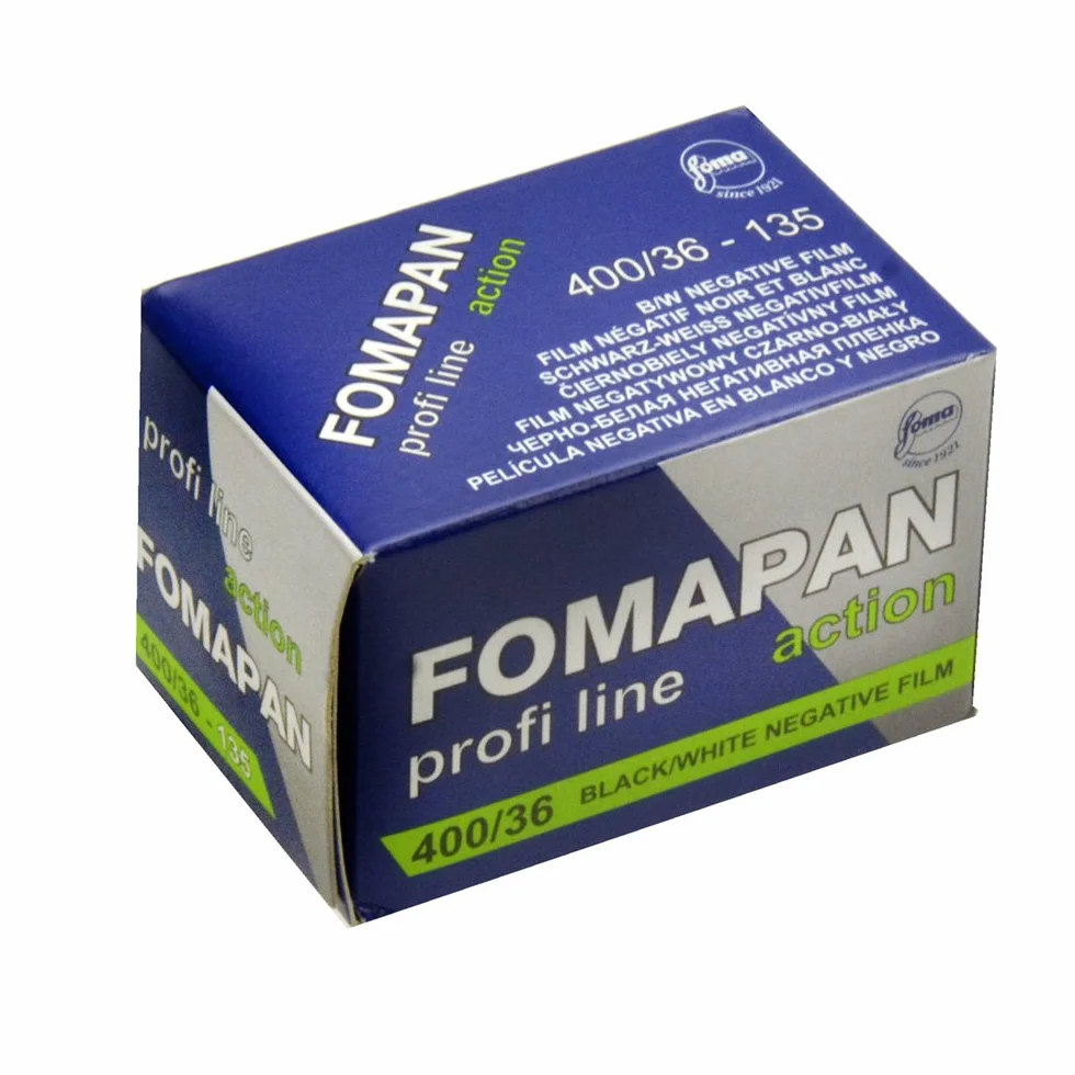 Foma 400/36-135 Fomapan Action Film négatif Noir et Blanc