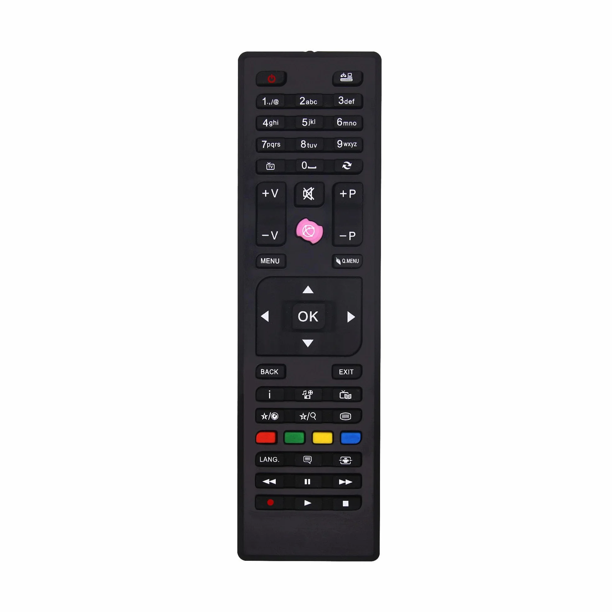 FOXRMT RC4875 RC4870 Télécommande pour Continental Edison Tucson Telefunken Blaupunkt JVC Oceanic Bush OKI Technika OK. CELCUS Finlux Ansonic Digihome