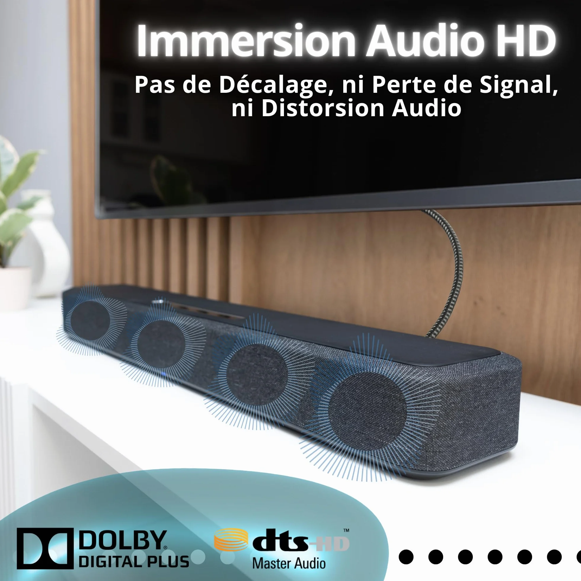 Câble Optique Audio - 1M - Câble Optique Audio Toslink pour HOME CINEMA, BARRE DE SON, TV, SAMSUNG, BOSE, LG, SONY, SONOS, PS4, XBOX - Nylon Tressé Renforcé - Connecteur Plaqué Or (1M)