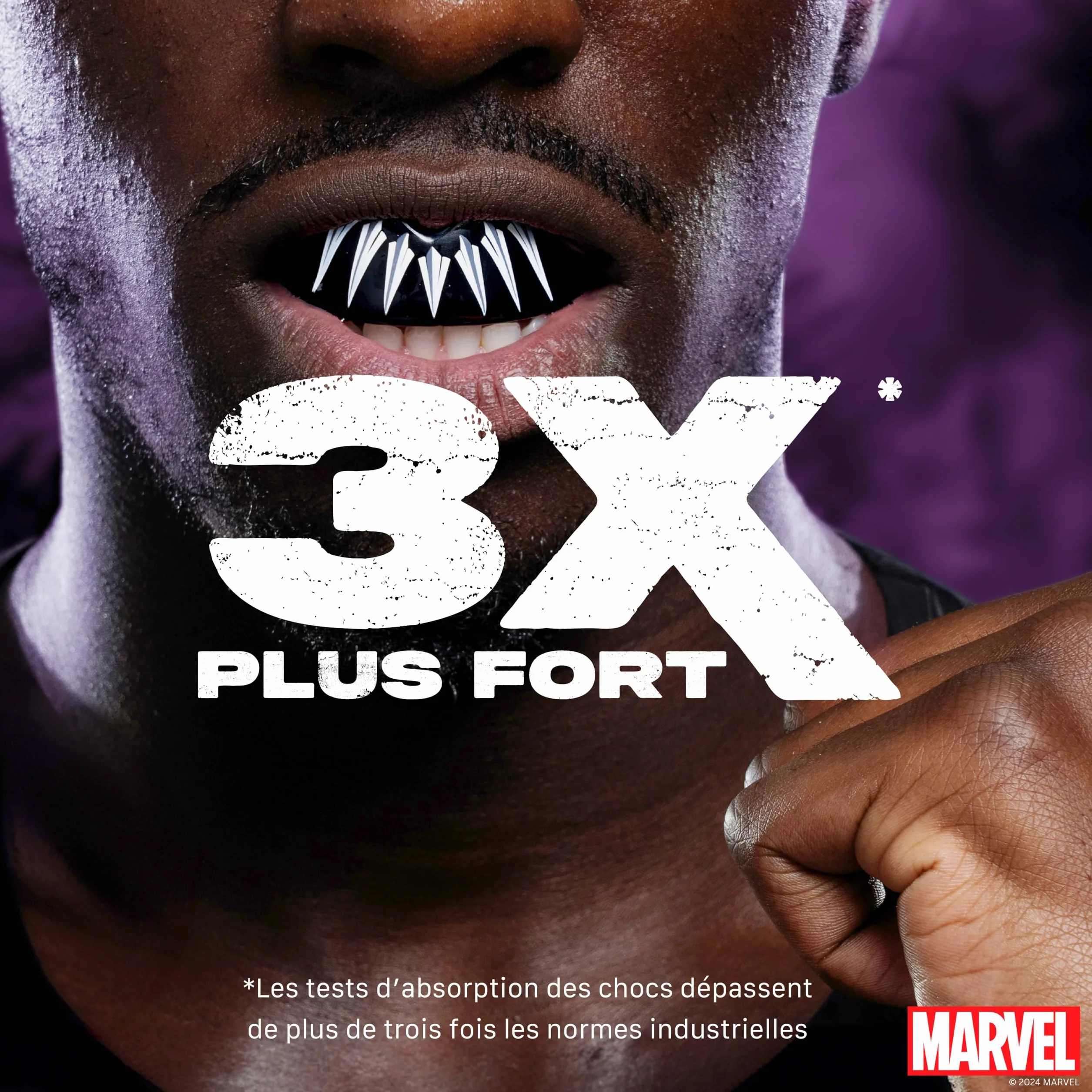 Marvel Black Panther Protège-Dents Sport Protection Intégrale MMA Rugby Boxe