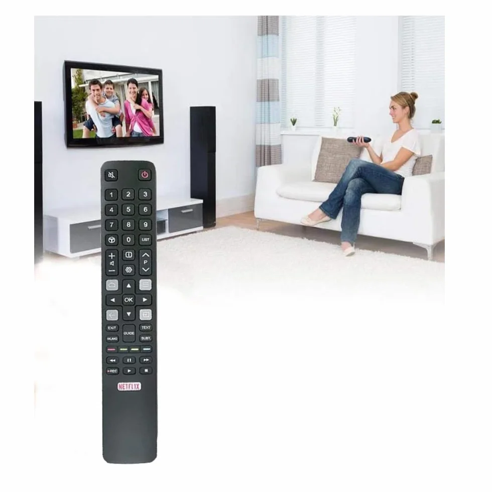 Télécommande TCL Thomson RC802N pour Smart TV 32ES560 40ES560 U50P6146 U55C7006 U65X9026 U70C7026
