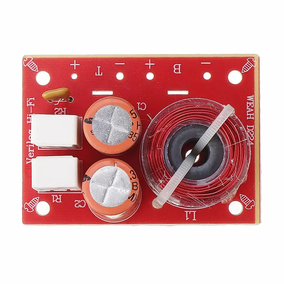 DollaTek Lot de 2 séparateurs de fréquence 80 W pour haut-parleur
