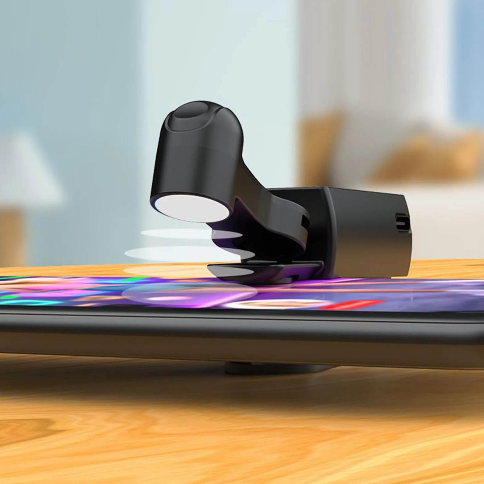 Clicker Automatique pour téléphone Portable – Tapper d'écran Automatique pour Smartphone, Doigt de Simulation réglable à 107 Vitesses pour Les diffusions en Direct, Les tâches de récompense