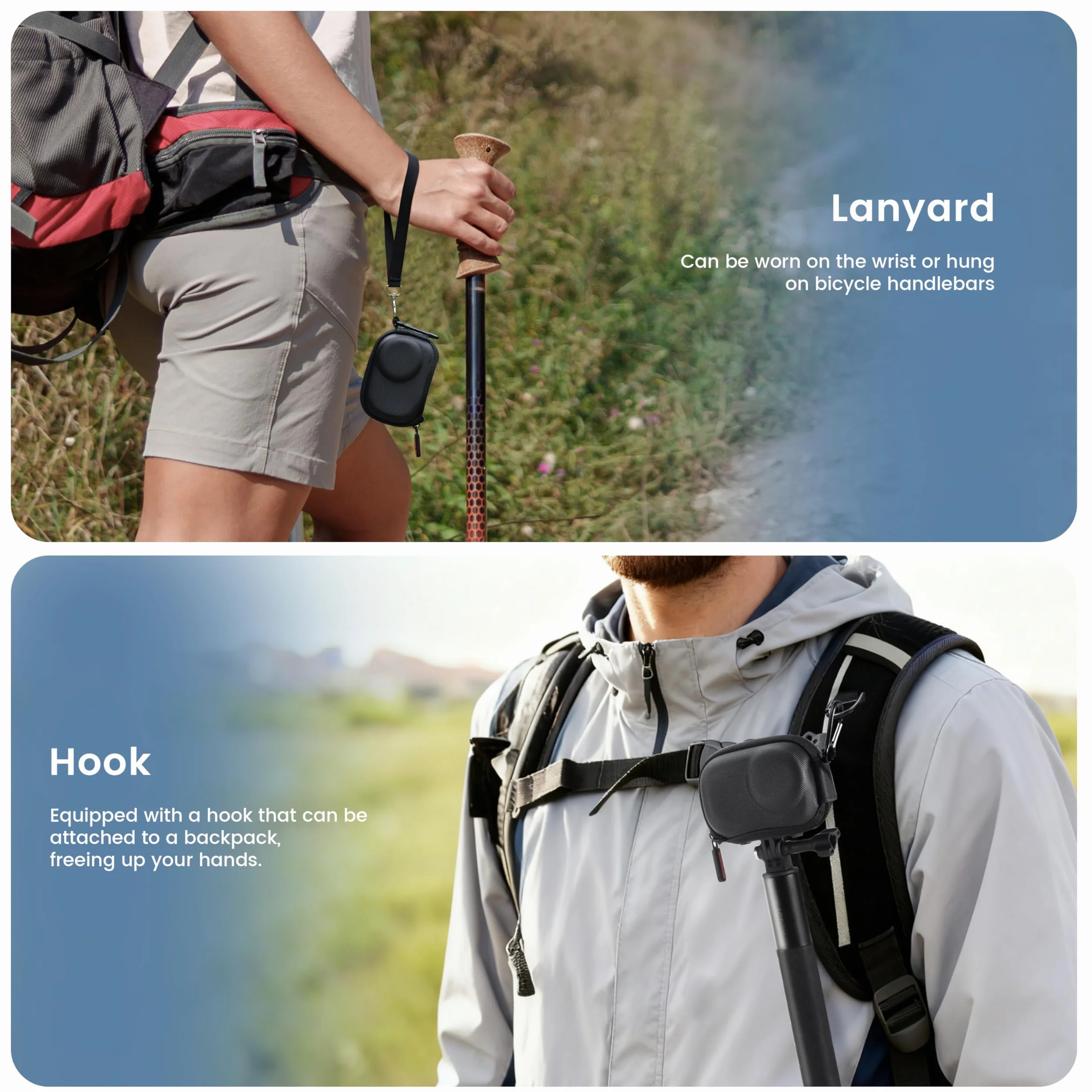 STARTRC PHOTO Mini Sac de Rangement Portable pour DJI Osmo Action 6