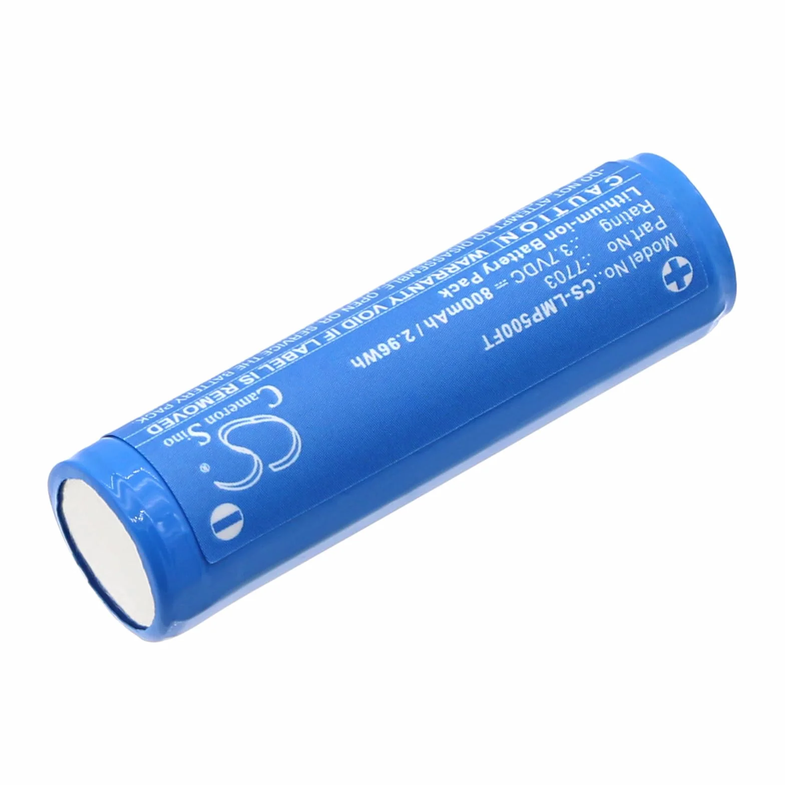 Cameron Sino Batterie de rechange pour Ledlenser Torche P5R, Torche P5R.2 PN:Ledlenser 7703 800 mAh / 2,96 Wh
