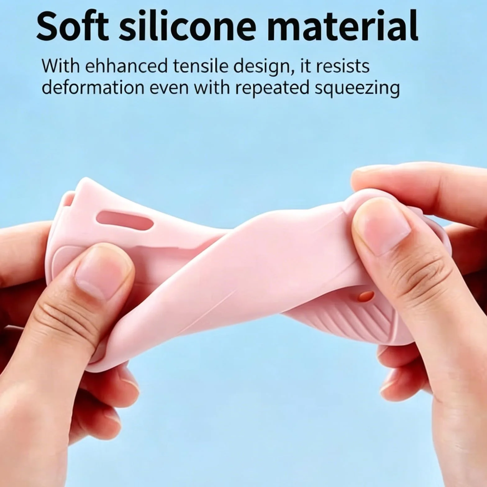 Étui en Silicone pour DJI Osmo Pocket 4, Étui de Protection avec Socle en Silicone et dragonne (Marron)