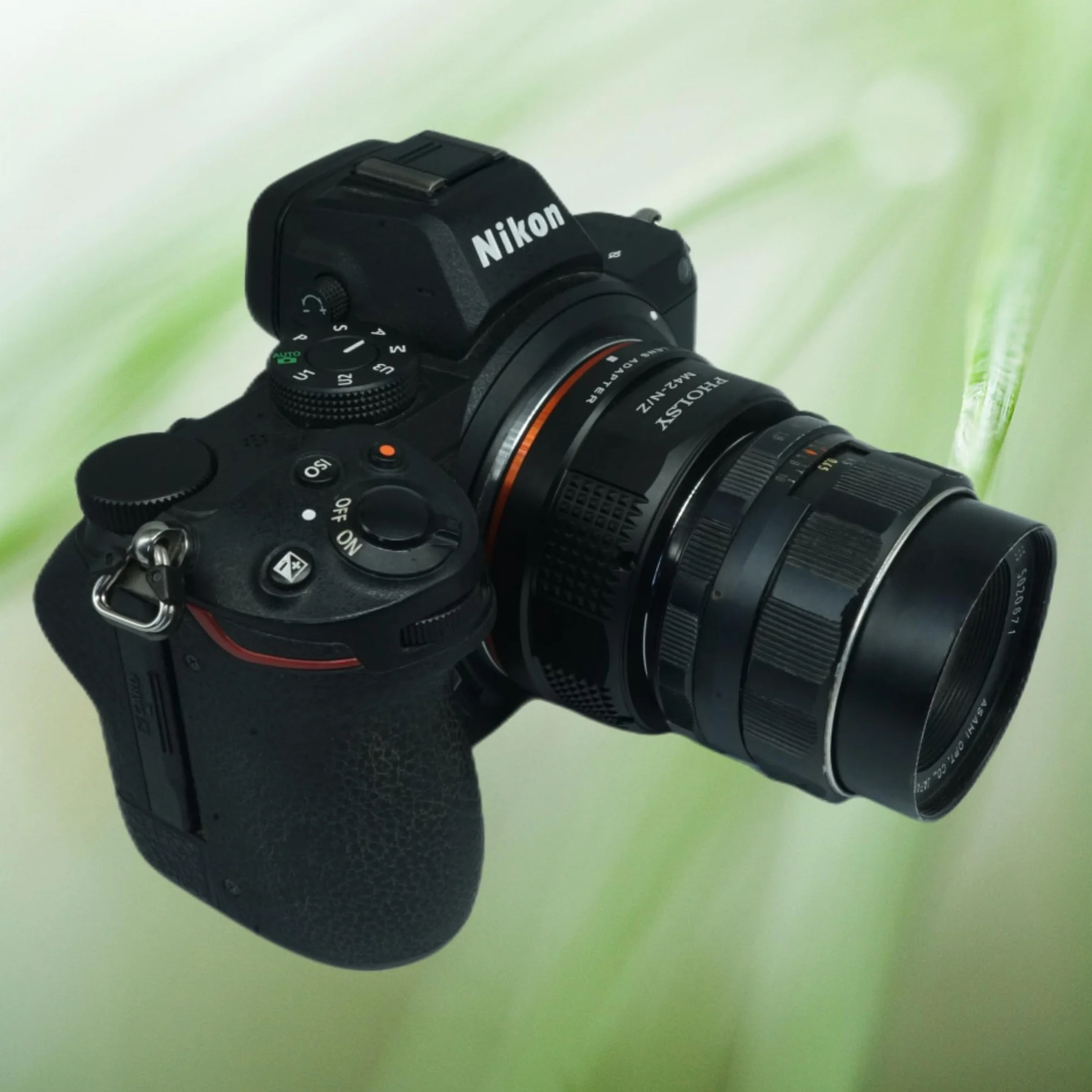 PHOLSY Manuelle Bague d'adaptation pour Objectifs: Compatible avec Les Objectifs M42 et Les Boîtiers Appareils Photo Nikon Z, M42 vers Z