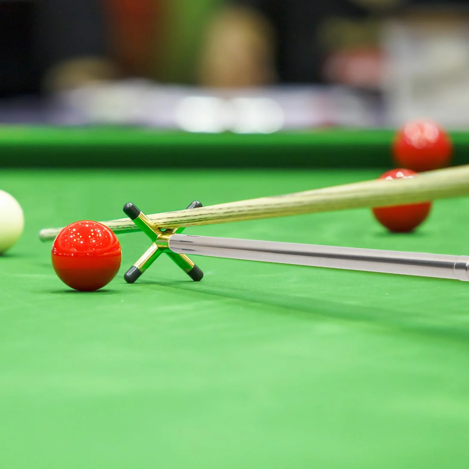 Bâton Pont de Queue de Billard Rétractable, 3 Pièces Tête de Pont Amovible pour Billard, Snooker
