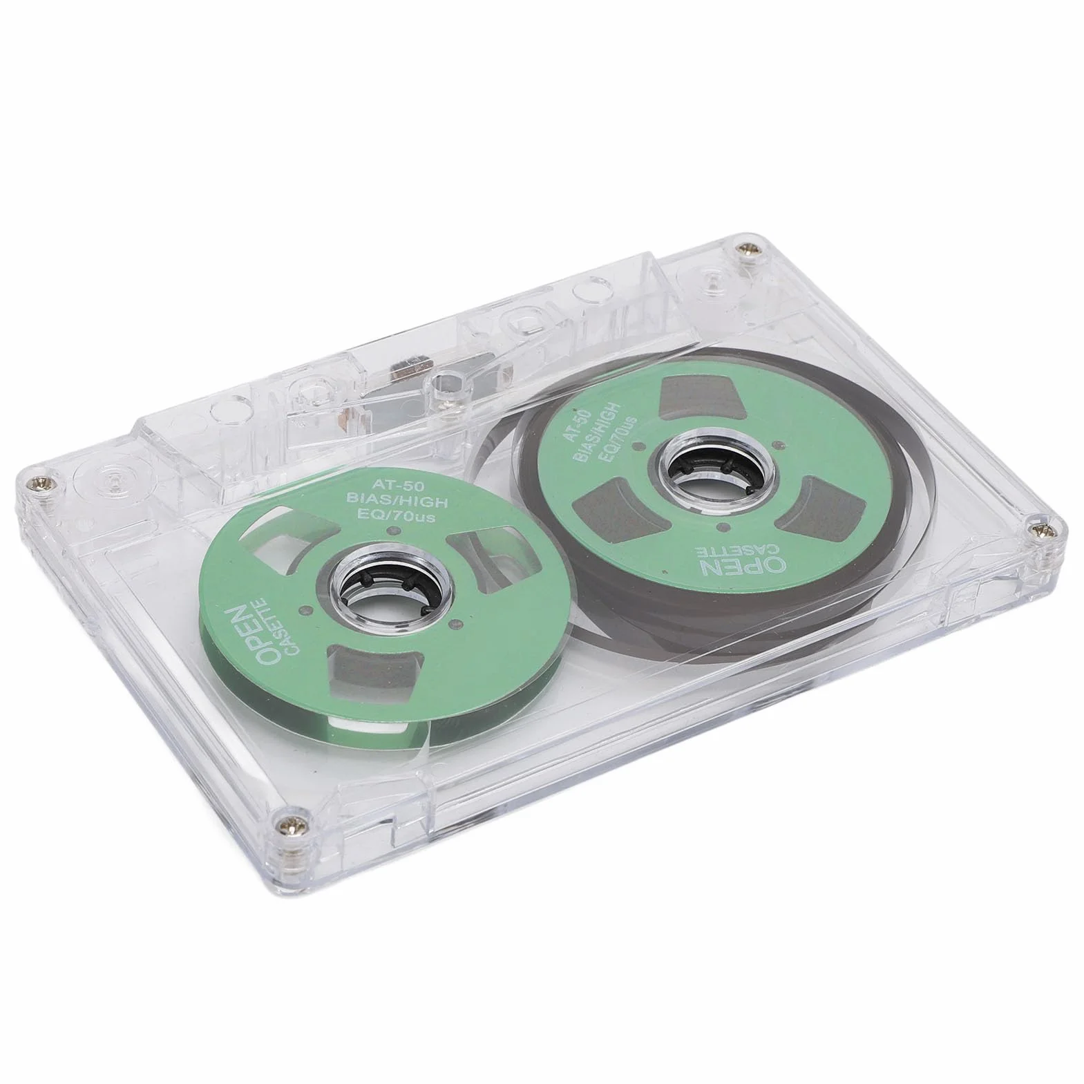Cassette Vierge Bobine à Bobine, Cassette Audio Double Face Métal 50 Min