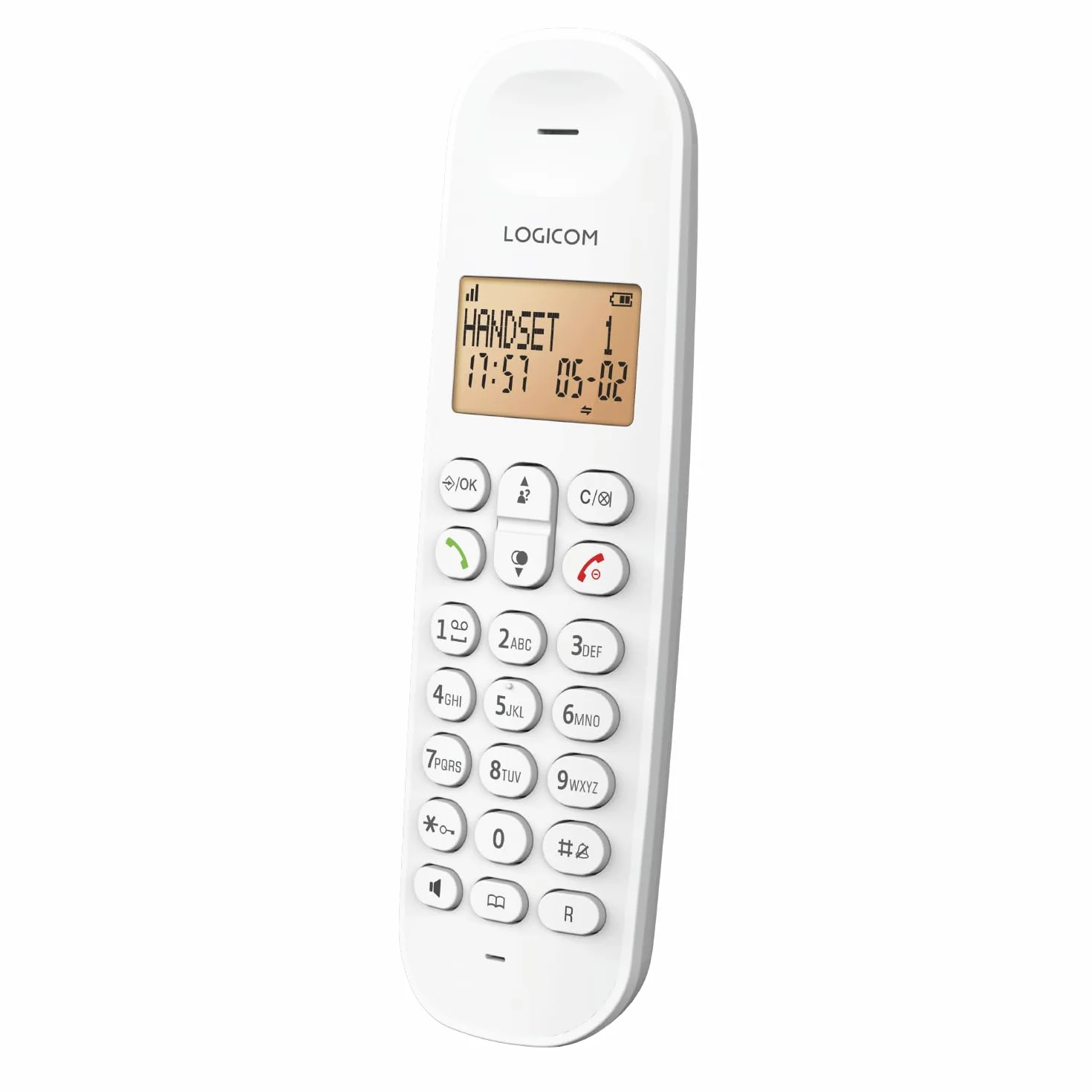 Téléphone sans Fil Logicom Iloa 150 Blanc