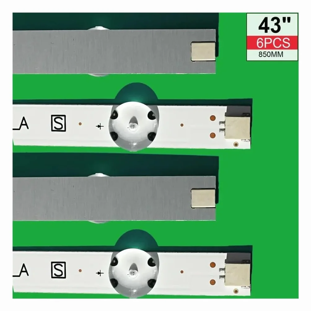 Bande de rétroéclairage LED, for LG UF64_UHD_A 43LH604V 43UH603V 43UH610V 43UF6407 HC430DGN 43UF6409 43UH6030 43UF640