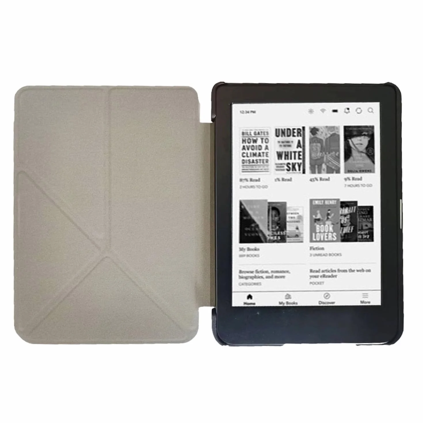 Antichoc Housse pour KOBO Clara Colour Coque - Étui KOBO Clara BW 6" Liseuse eBook Housse avec Support Pliant Housse Protection Coque (Vert)
