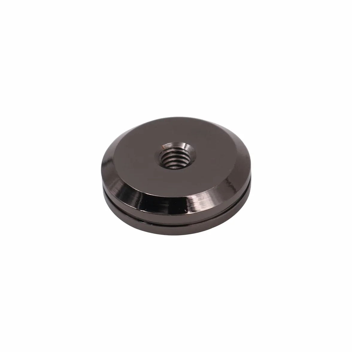 Lot de 4 Pointes de Haut-Parleur pour Haut-Parleur CD Audio Subwoofer Amplificateur Platine Vinyle Isolation Pieds Cône Isolateur Antichoc sans Trace avec adhésif Double Face