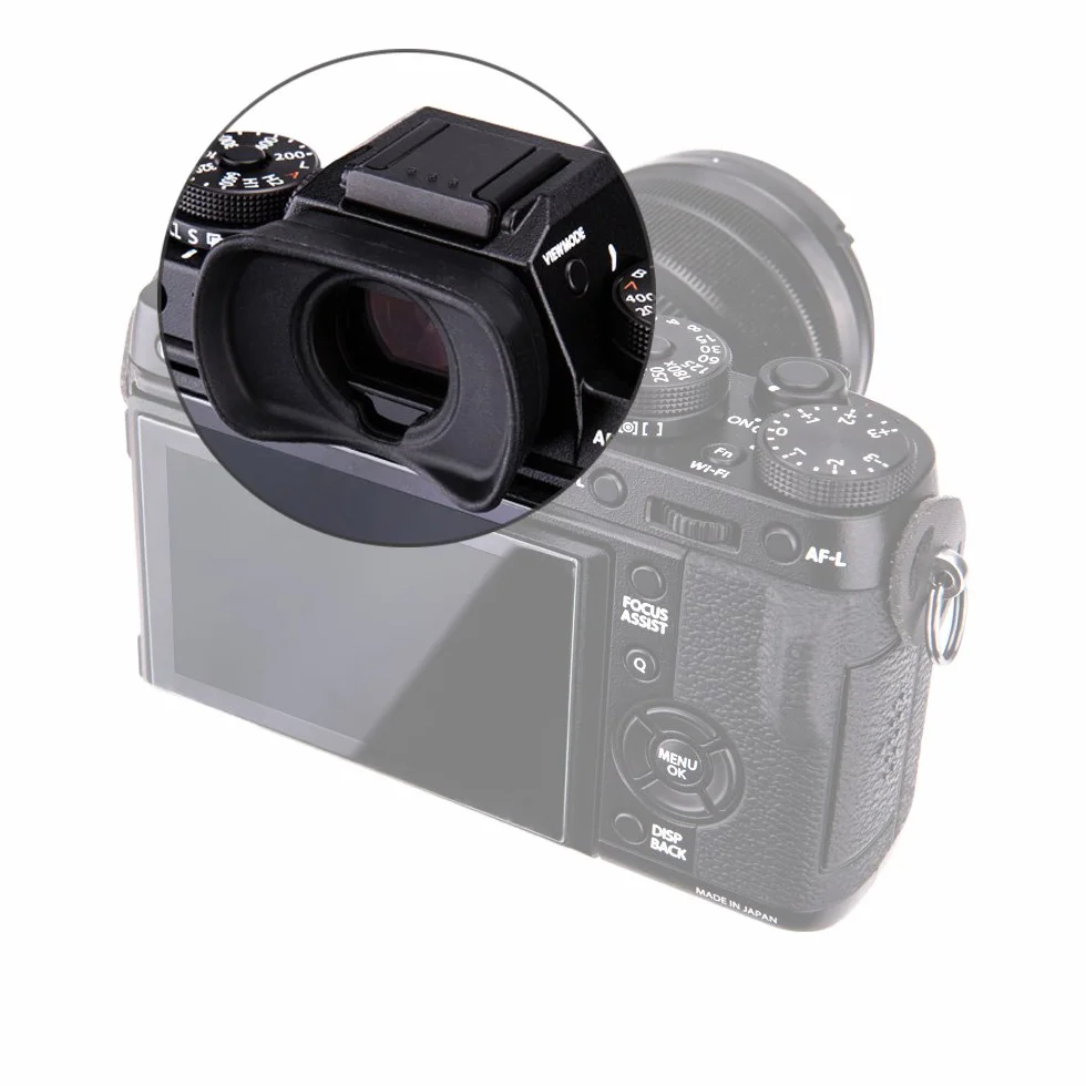 (2 Pack) JJC Oeilleton pour Fujifilm X-T5 X-T4 X-T3 X-T2 X-T1 X-H2 X-H2S X-H1 GFX100S GFX100 GFX100II GFX50S GFX50SII Remplacement Fuji EC-XT L, EC-GFX, EC-XT M, EC-XT S et EC-XH W