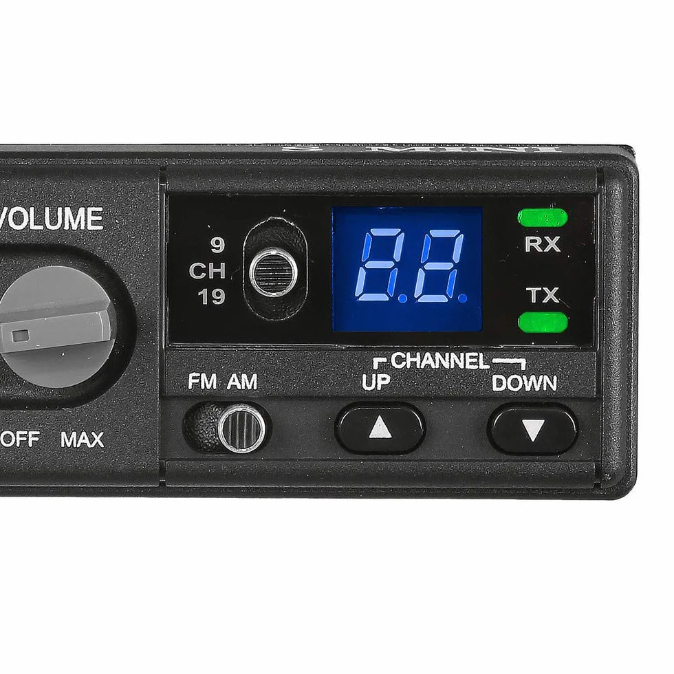 Radio CB CRT S Mini 2, 4W, 12V, AM-FM, ASQ, Gain RF