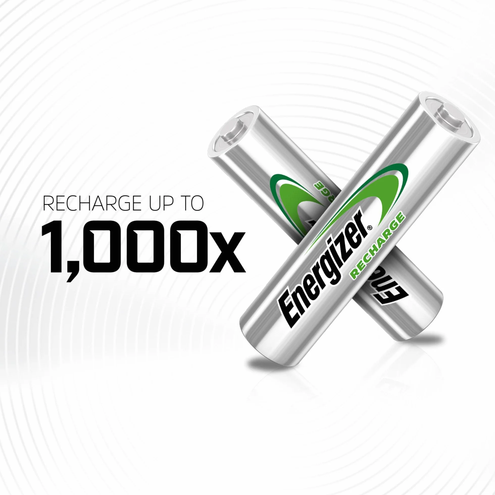 Energizer Recharge Power Plus Piles Rechargeables AA Lot de 4