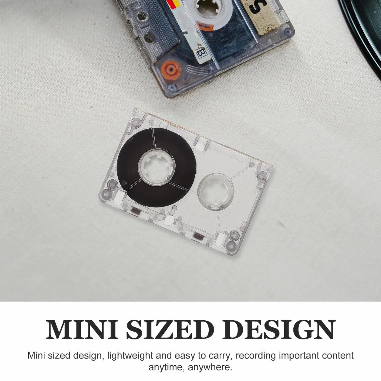 Blanche Cassettes Audio Vierge 60 Minutes Plastique DIY
