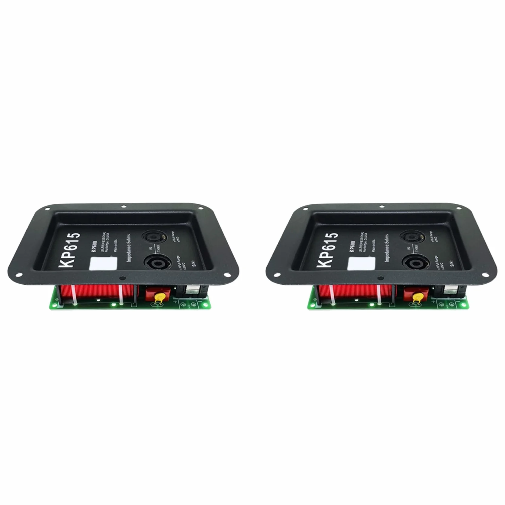 2X Diviseur Audio 2 Voies Module Diviseur de Fréquence de Croisement Treble HiFi Filtre de Croisement Carte Distributrice pour Haut-Parleur
